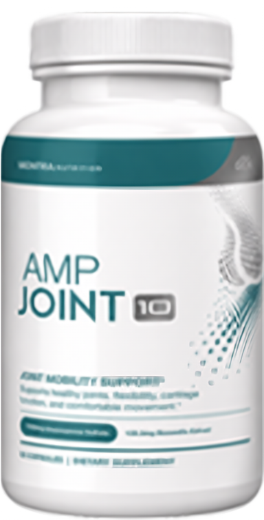 A bottle of AMP Joint-10
