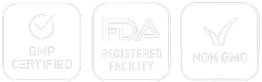 GMP certified, FDA registered facility, non GMO