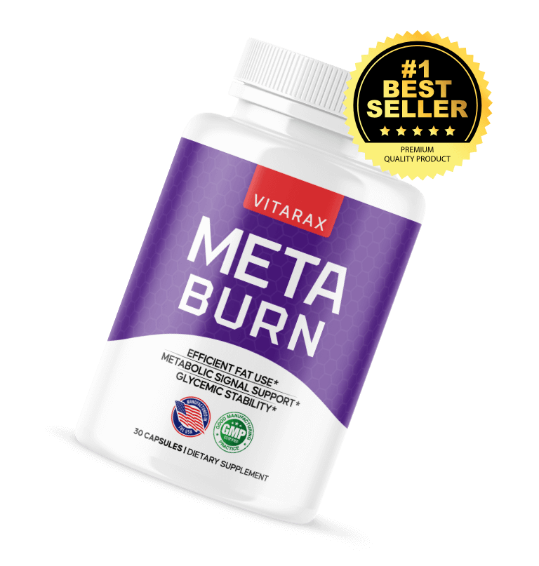 MetaBurn bottle with Best Seller badge